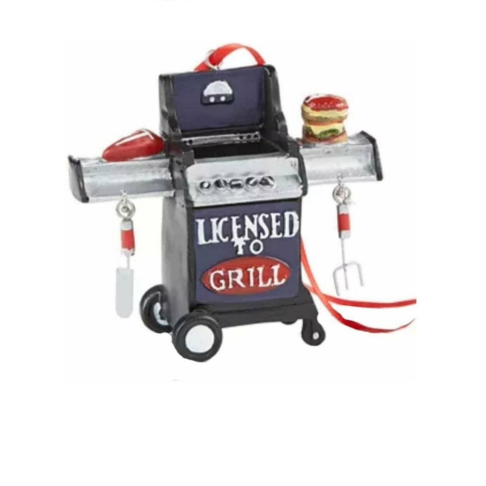 Holiday Lane All About You "Licensed to Grill" Barbecue Ornament